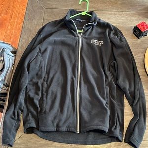 PARX casino logo fleece jacket size L